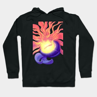 Sunset under the sea Hoodie